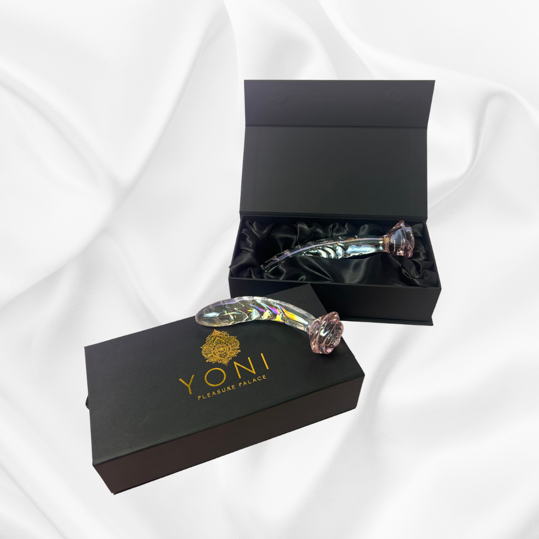 The Aphrodite - Rose Glass Pleasure Wand
