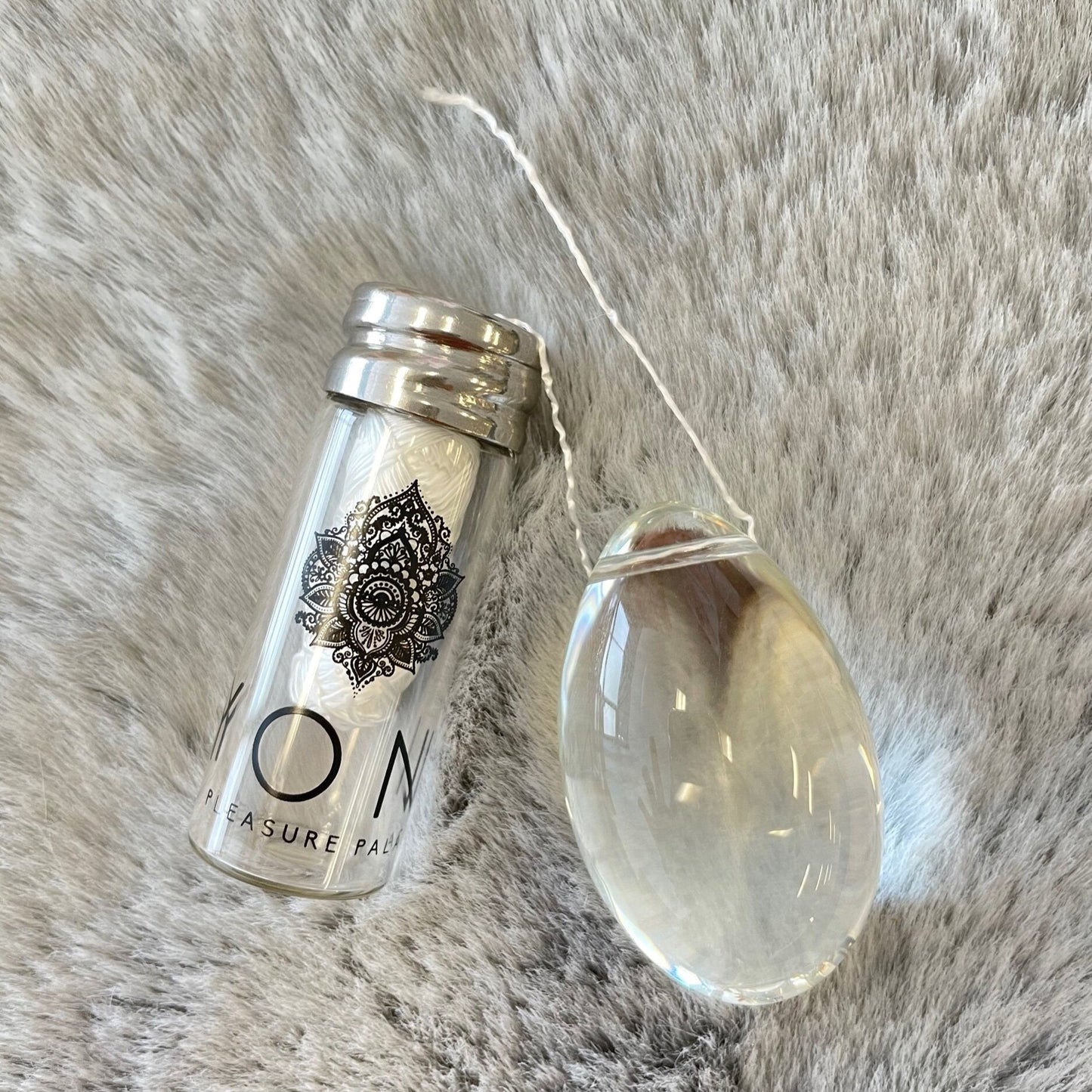 Luxe Glass Clear Yoni Egg