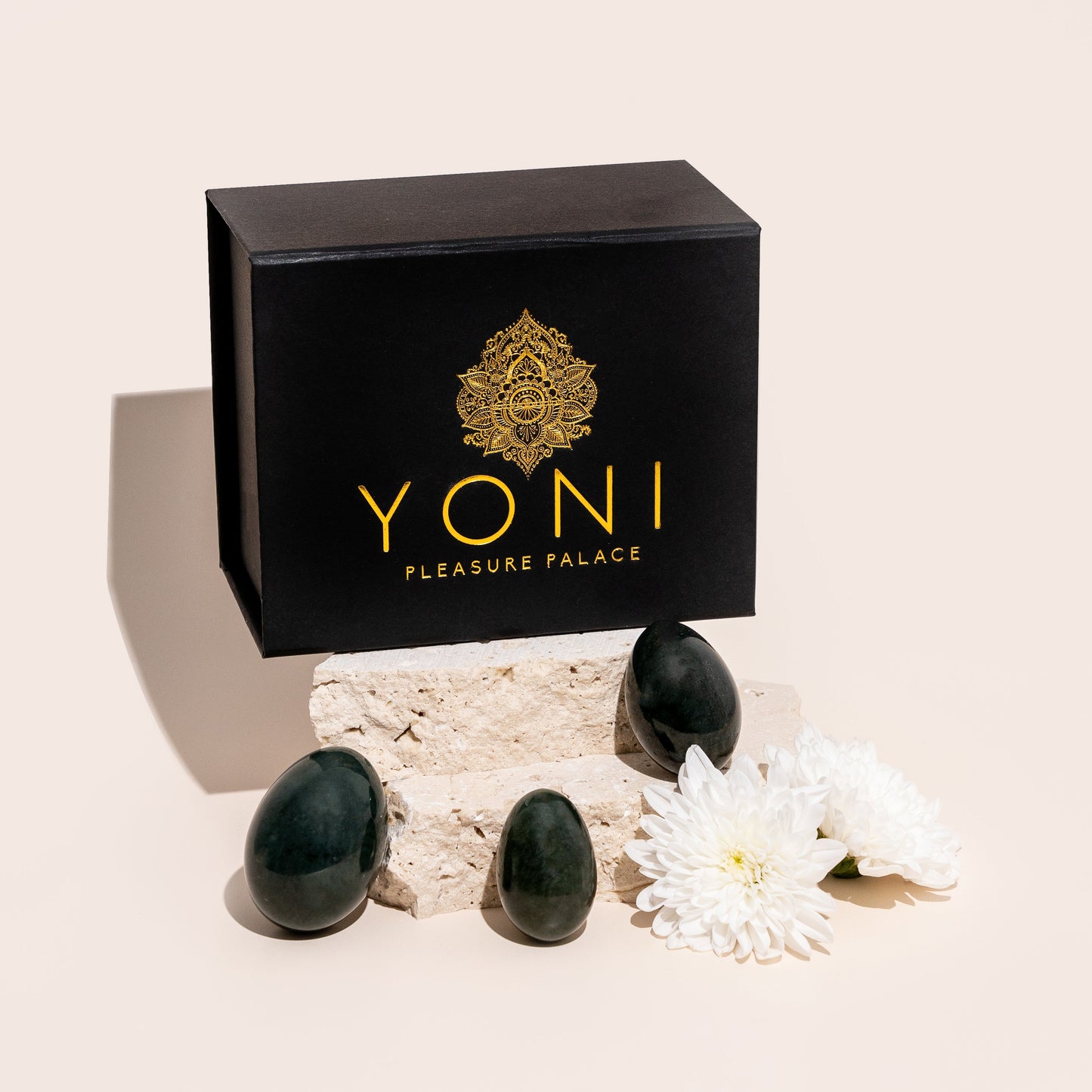 Nephrite Jade Yoni Egg - GIA Certified