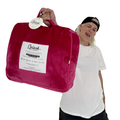 Waterproof Splash Blanket™ - Sassy Pink The OG