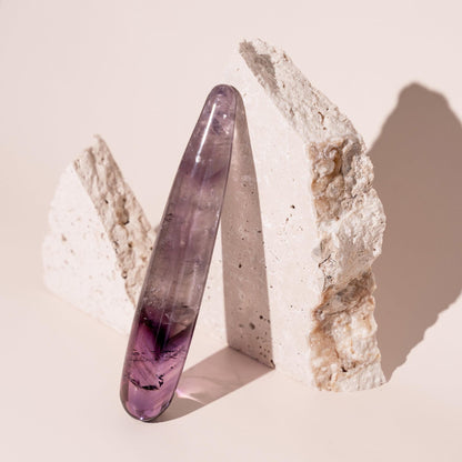 Amethyst Crystal Dildo