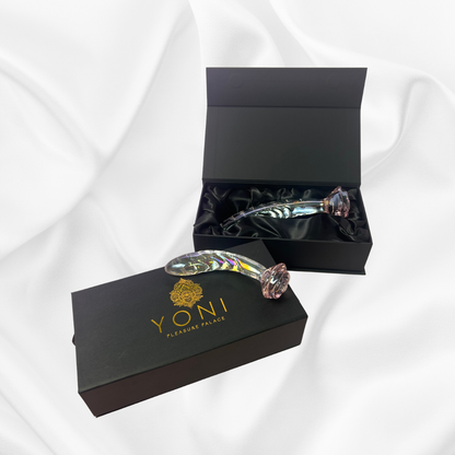 The Aphrodite - Rose Glass Pleasure Wand