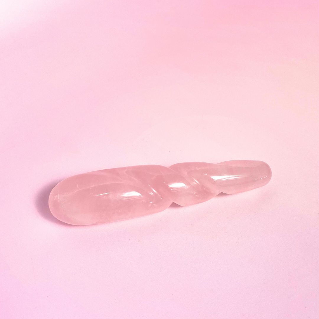 Azalea - Rose Quartz Crystal Wand