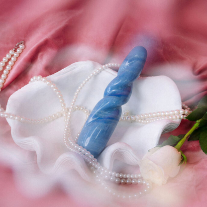 Azure - Blue Aventurine Crystal Wand