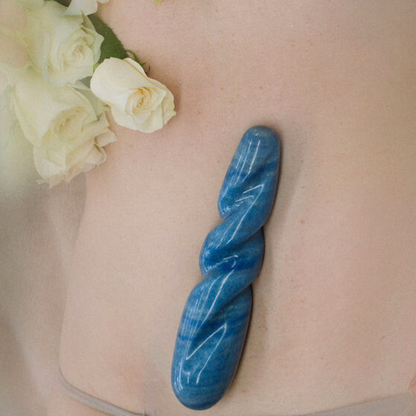 Azure - Blue Aventurine Crystal Wand