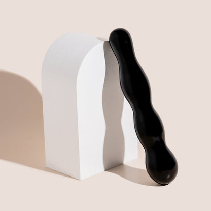 The Duke - Black Obsidian Dildo
