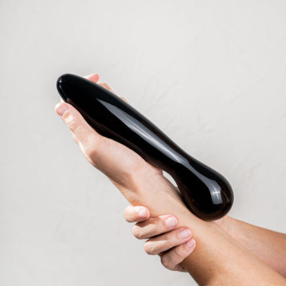 The Yang XL Black Obsidian Wand