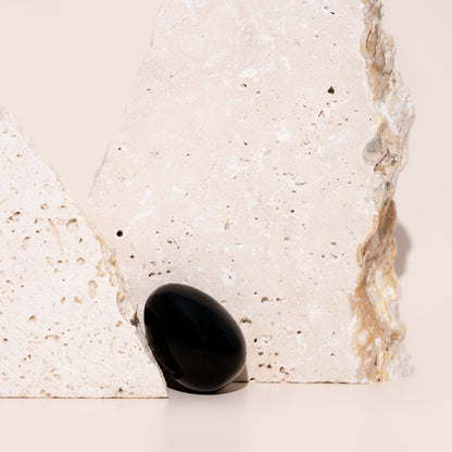 Black Obsidian Yoni Egg