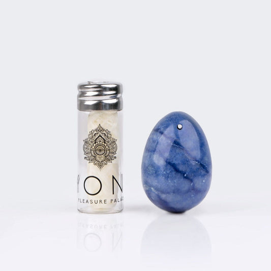 Blue Aventurine Quartz Yoni Egg