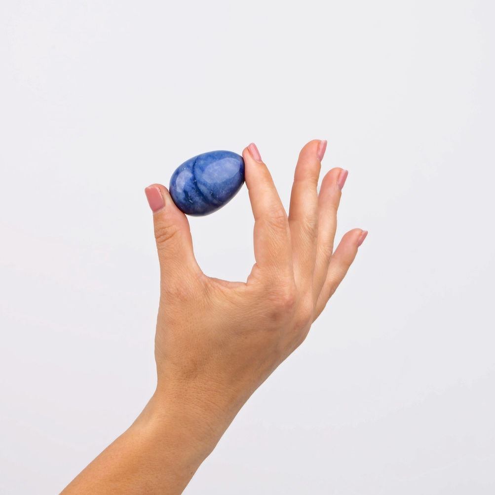 Blue Aventurine Quartz Yoni Egg