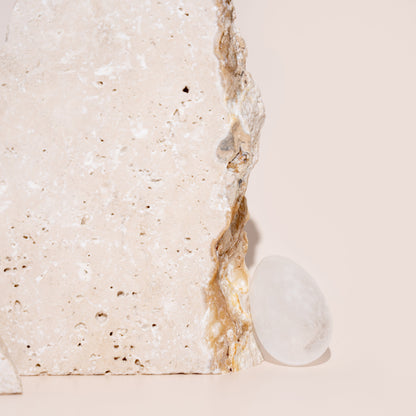 Brazilian Clear Quartz Yoni Egg