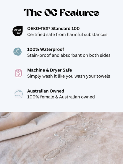 Waterproof Splash Blanket™ - Champagne The OG