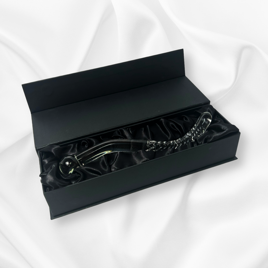 The Cervix Serpent™ Glass Dildo Pleasure Wand