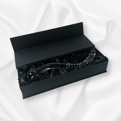 The Cervix Serpent™ Glass Dildo Pleasure Wand