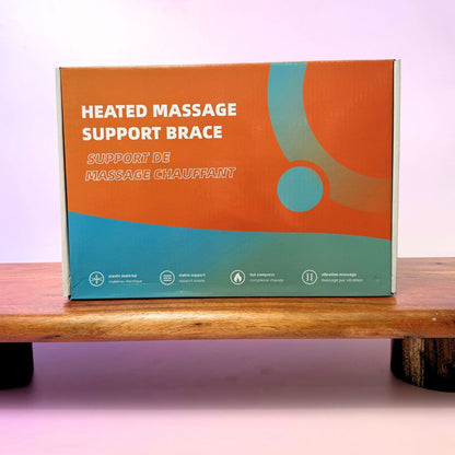 Heated Massage Support Brace - The HeatWave Wrap