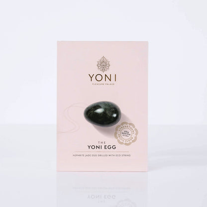 Nephrite Jade Yoni Egg - GIA Certified