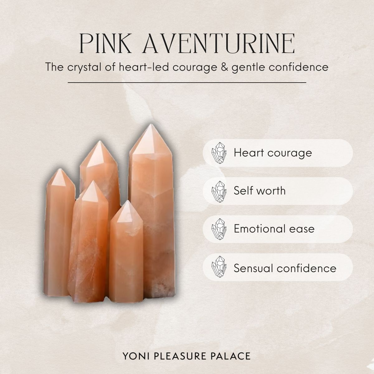 The Florence - Pink Aventurine