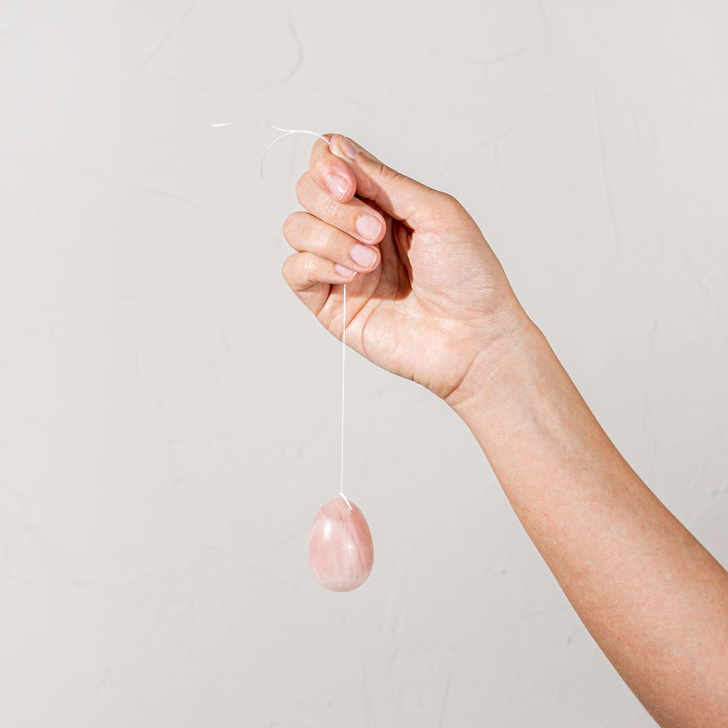 Rose Quartz Yoni Egg