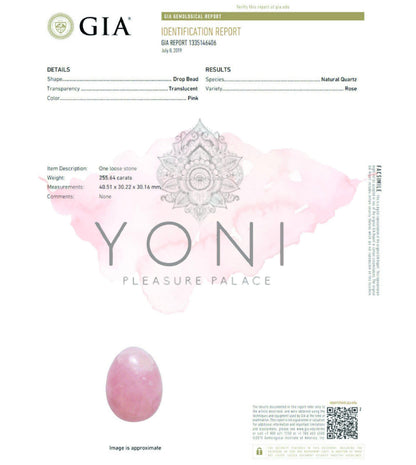 Rose Quartz Yoni Egg