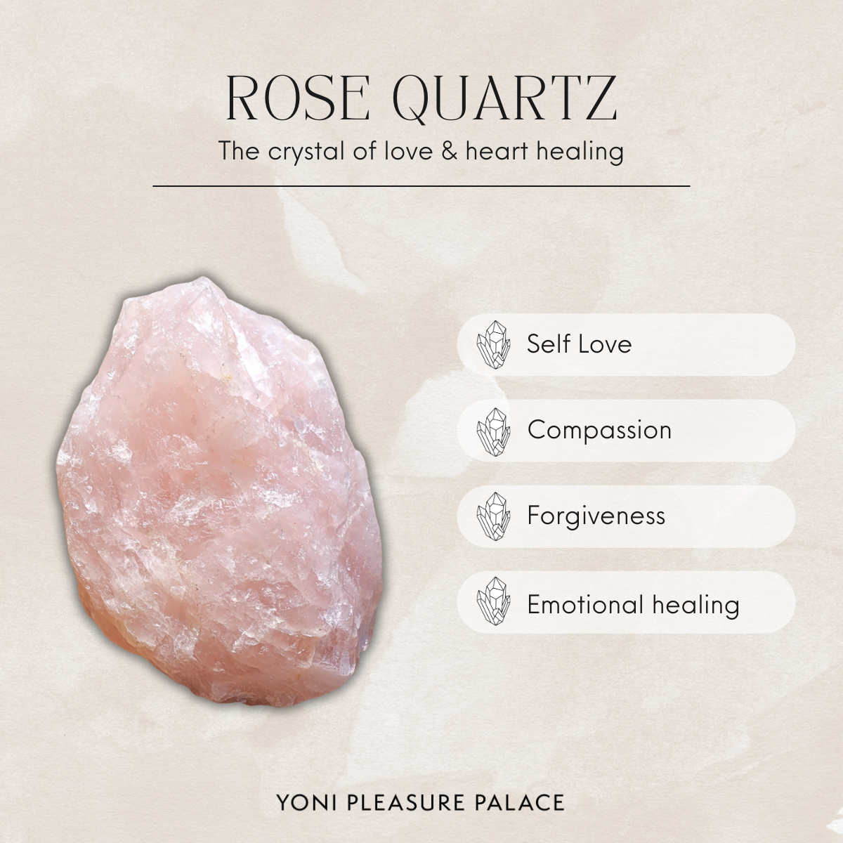Rose Quartz Yoni Egg
