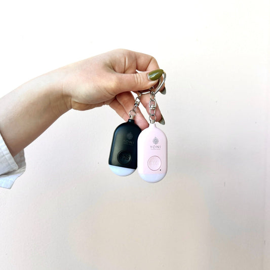 SOS Personal Alarm Key Ring for Safety and Self Defence + LED Light