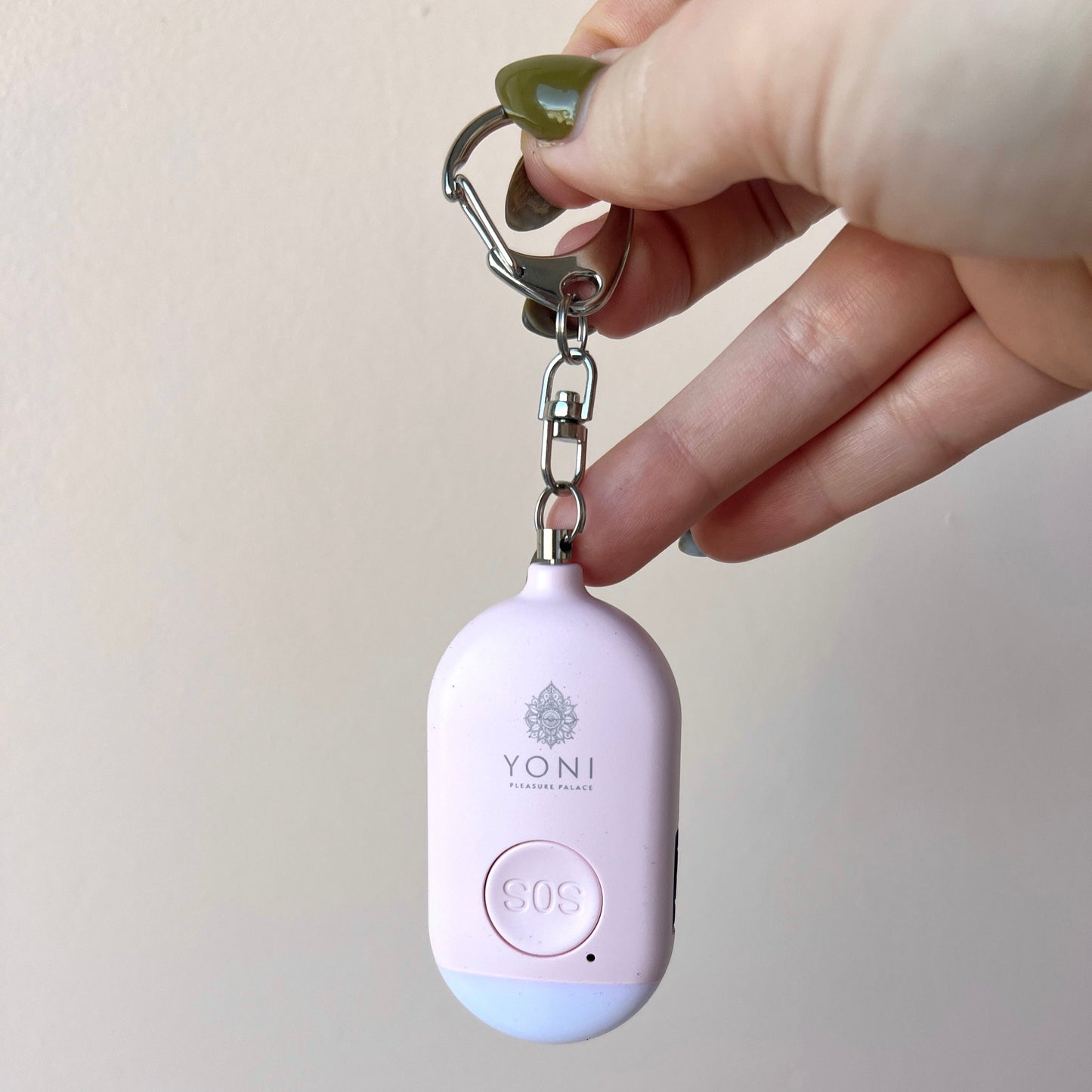 SOS Personal Alarm Key Ring for Safety and Self Defence + LED Light