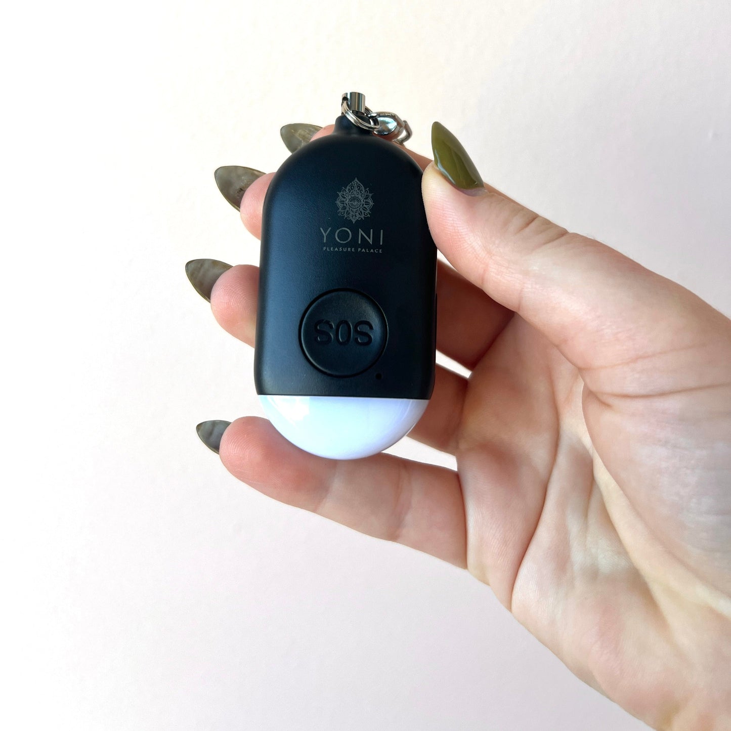SOS Personal Alarm Key Ring for Safety and Self Defence + LED Light