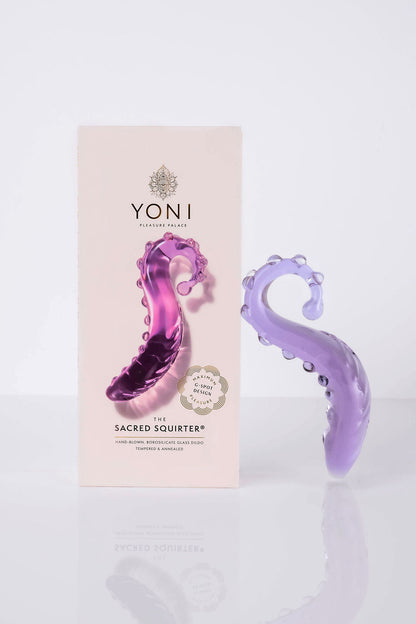 The Sacred Squirter® Glass Dildo Pleasure Wand