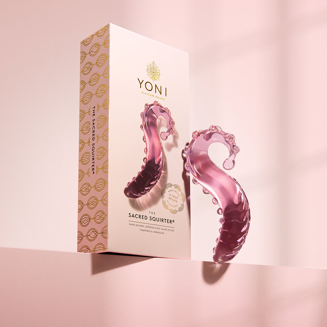 The Sacred Squirter® Glass Dildo Pleasure Wand