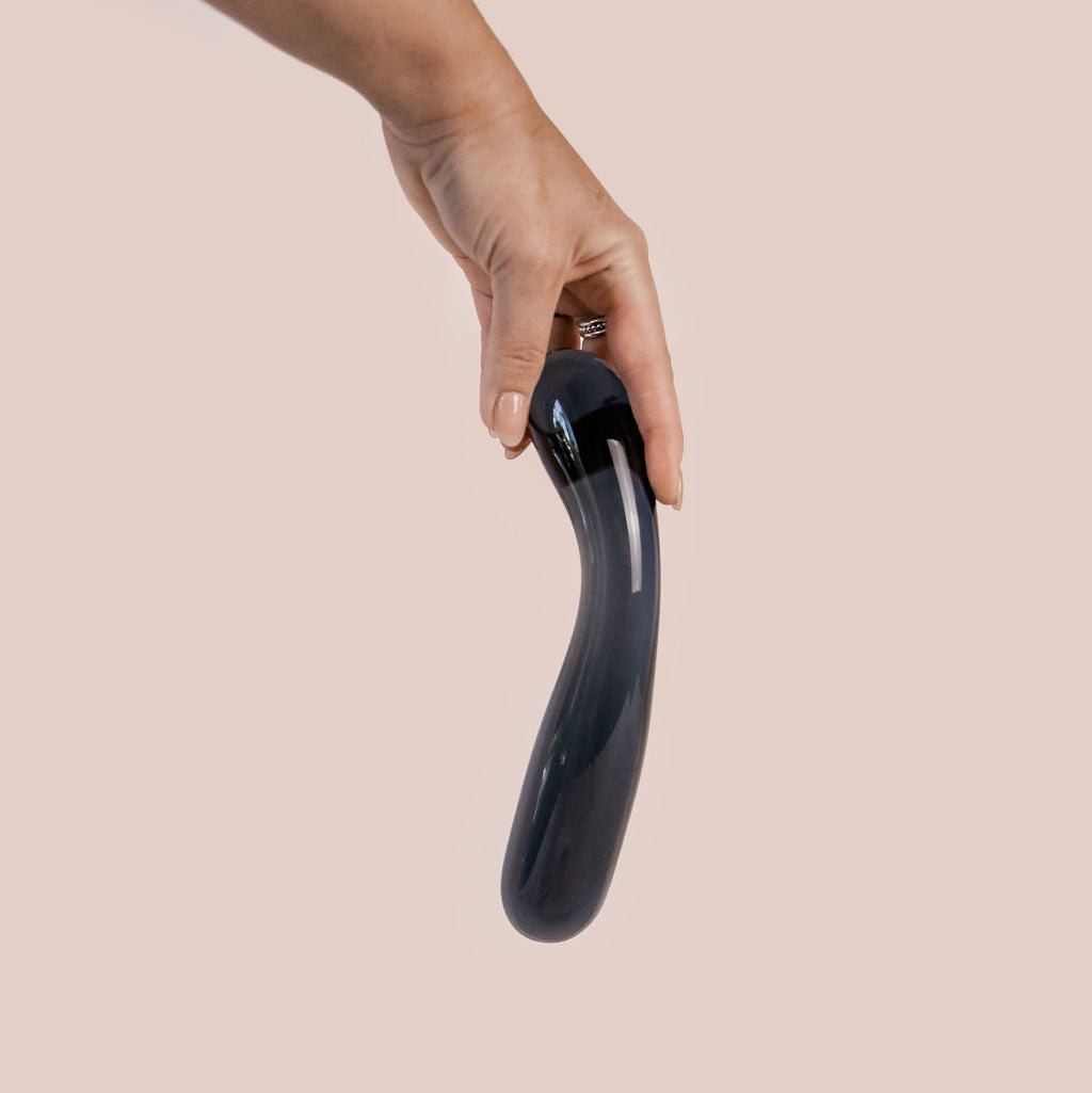 The Artéo (Sleek) Glass Dildo Pleasure Wand