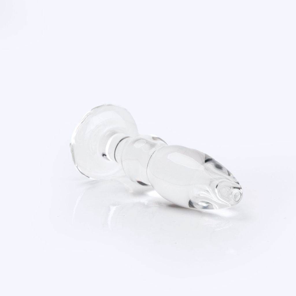 The Bishop - Two-Tiered Glass Butt Plug