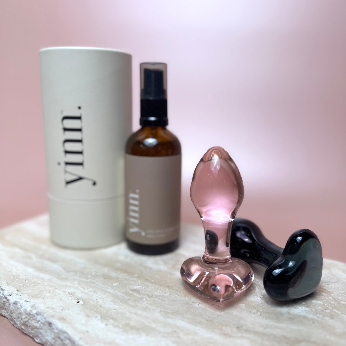 The Cupie Glass Butt Plug