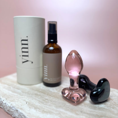 The Cupie Glass Butt Plug