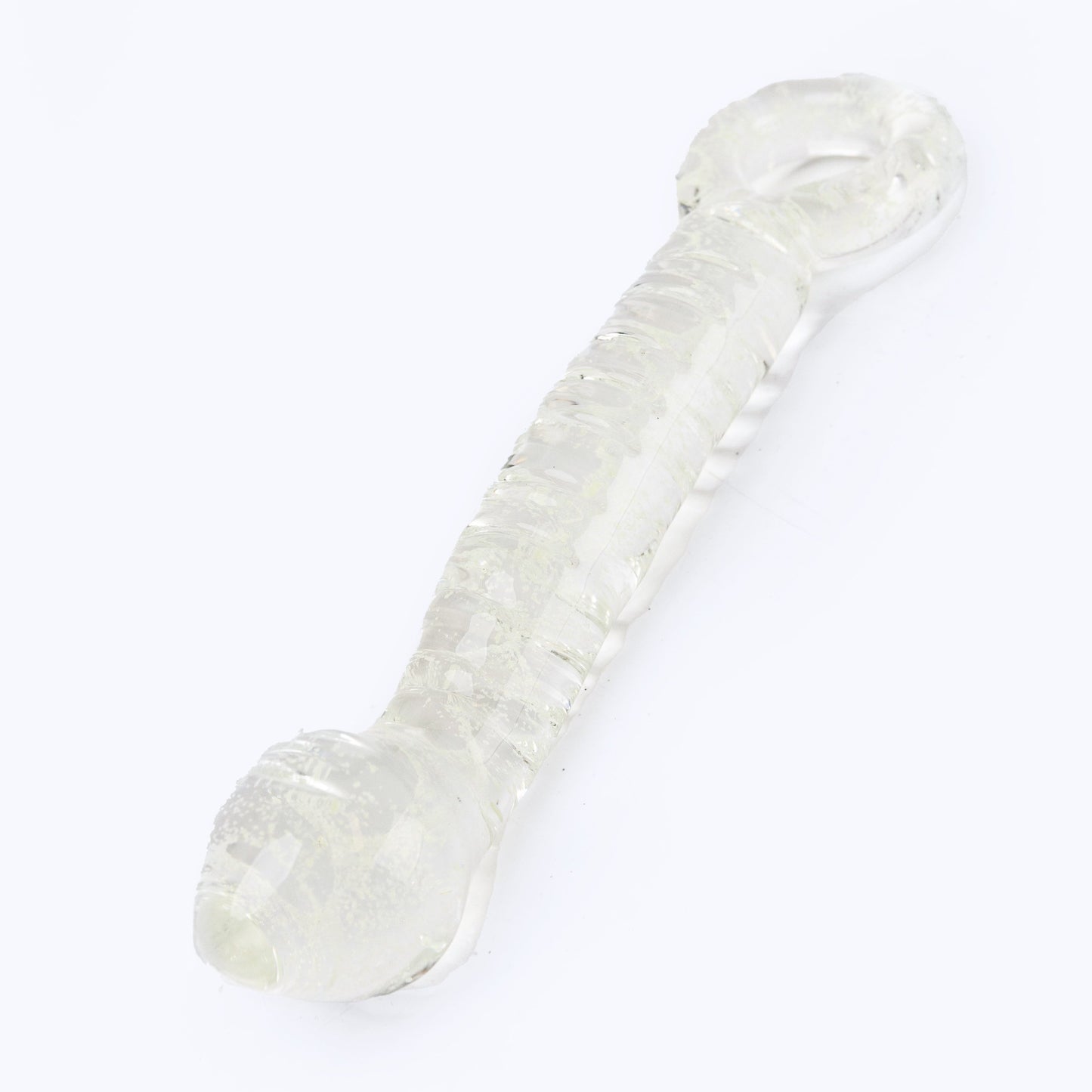 The Kosmic Glow in the Dark Glass Dildo
