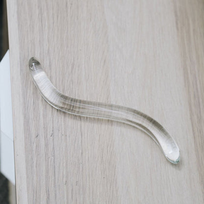 The Lulu Glass Dildo Pleasure Wand