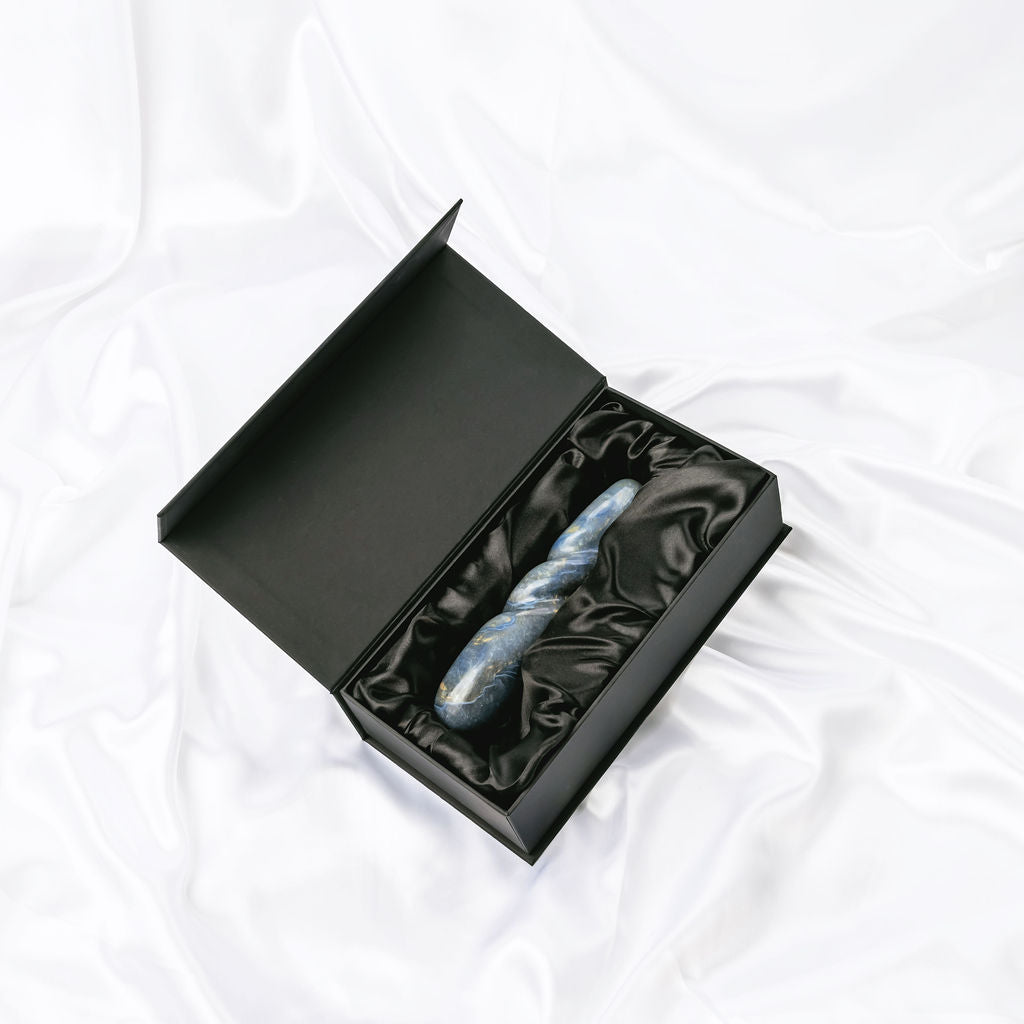 Azure - Blue Aventurine Crystal Wand