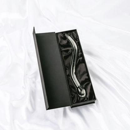 The Cervix Serpent™ Glass Dildo Pleasure Wand