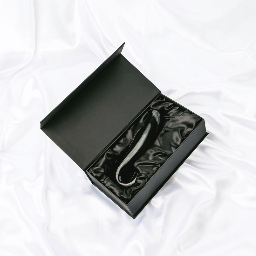 Domina - Black Obsidian Crystal Dildo
