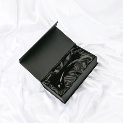 Obsidian Curve Crystal Dildo