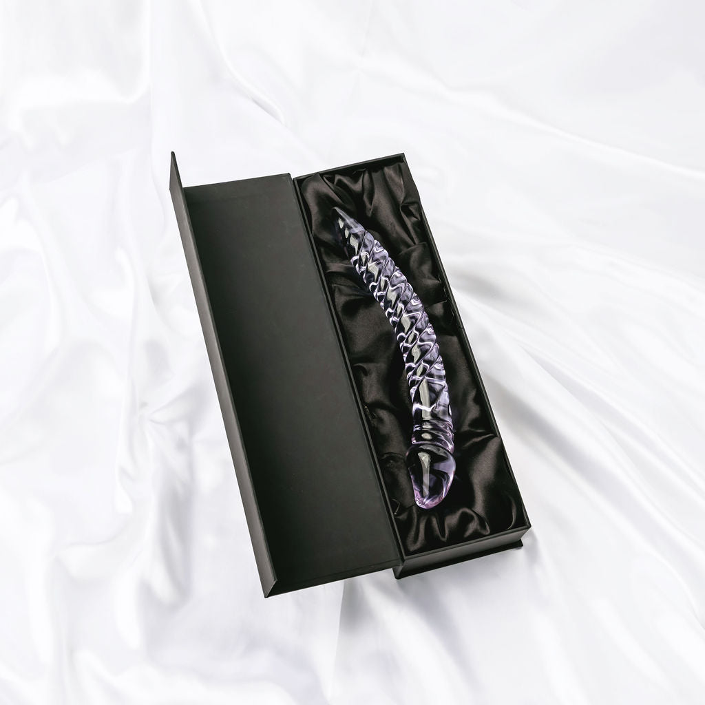 The Unihorn Glass Dildo Pleasure Wand