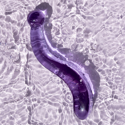 The Pussy Paddle Glass Dildo Pleasure Wand