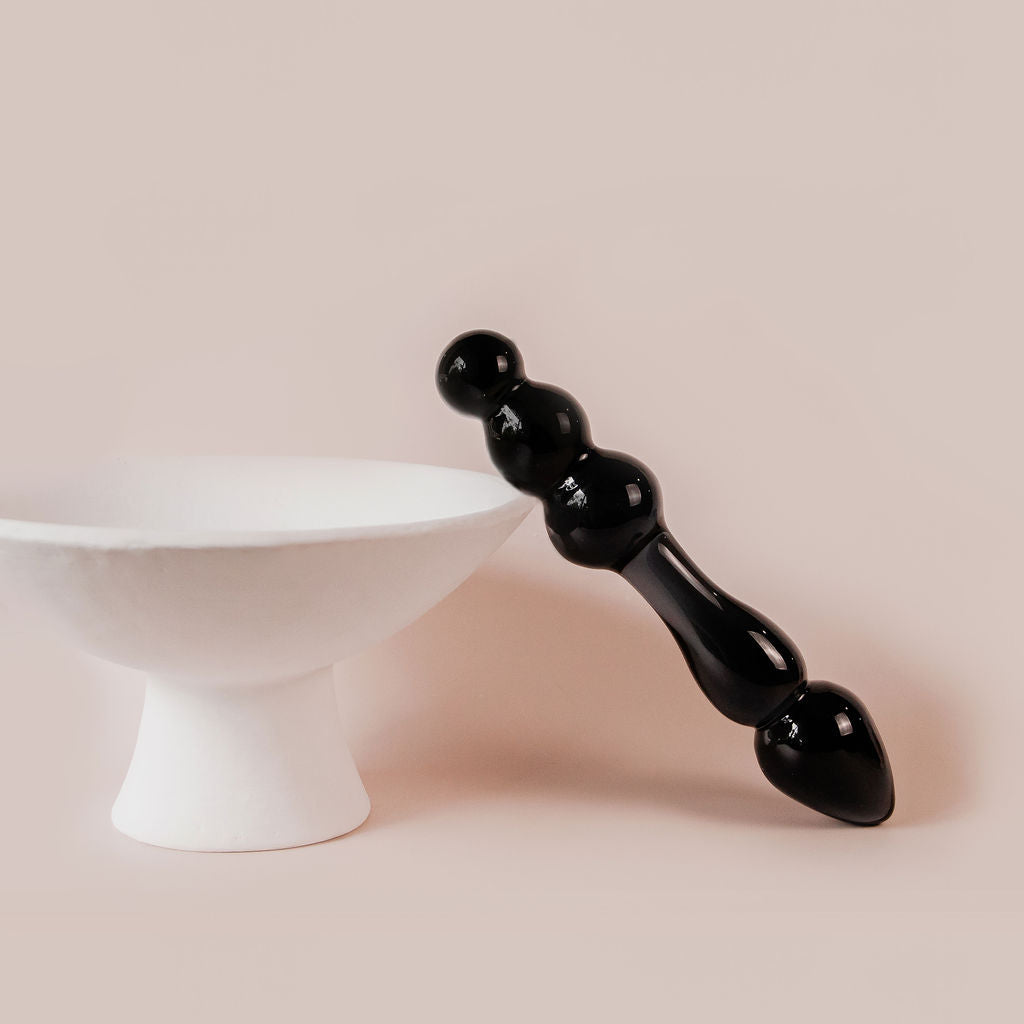 The Roquet Glass Dildo Pleasure Wand
