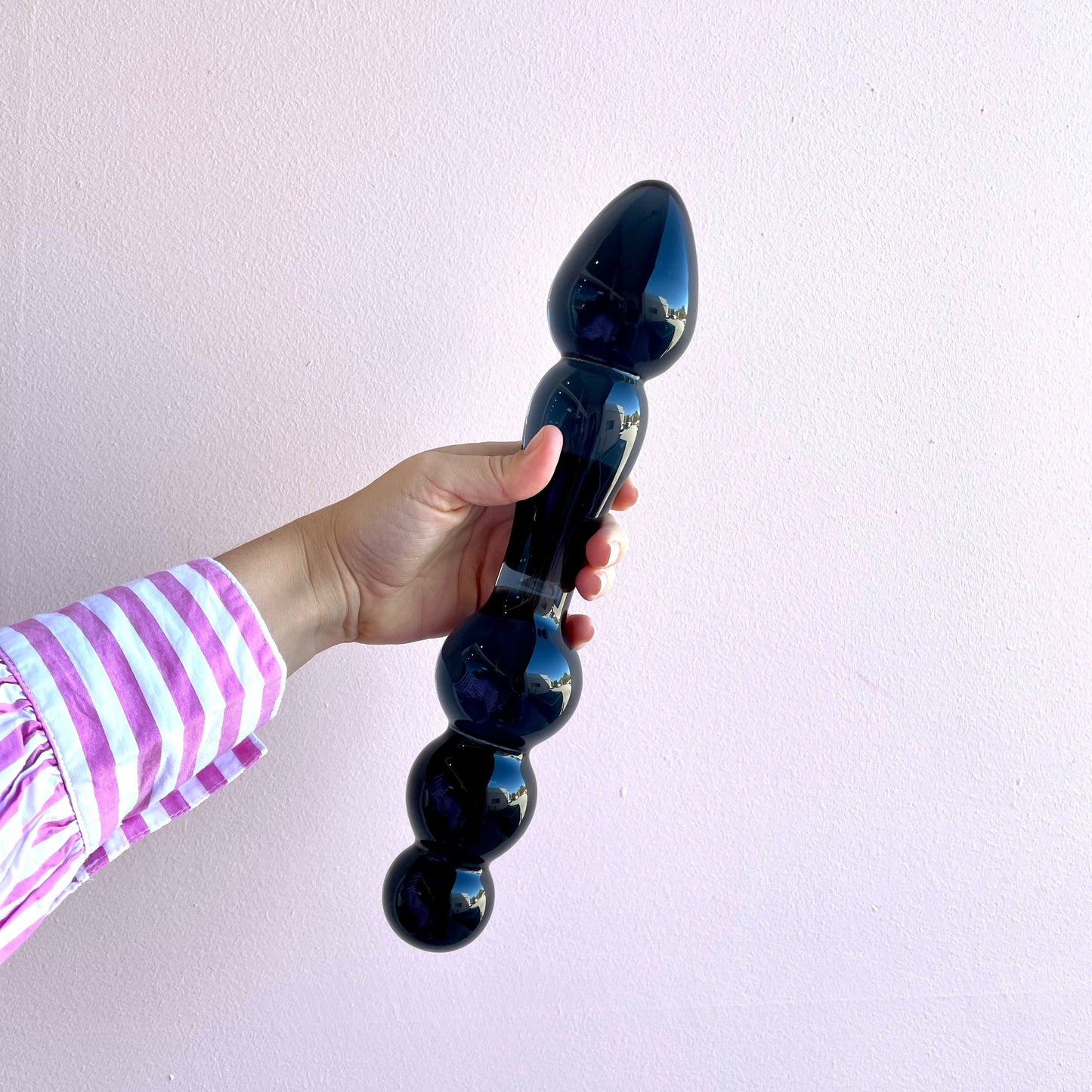 The Roquet Glass Dildo Pleasure Wand