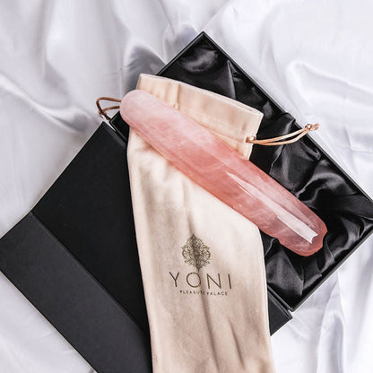 The Rosie 2.0 - Extra Large Rose Quartz Pleasure Wand