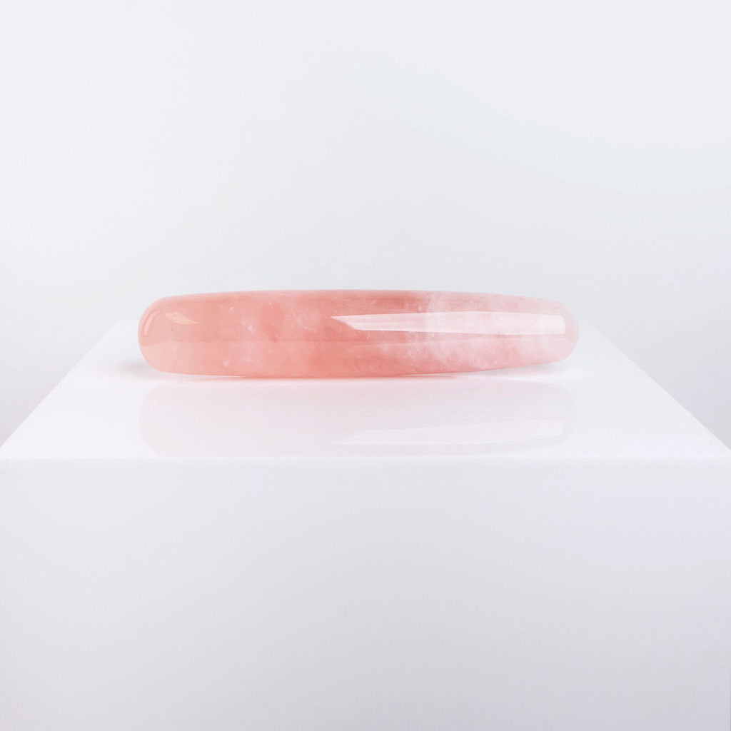 The Rosie 2.0 - Extra Large Rose Quartz Pleasure Wand