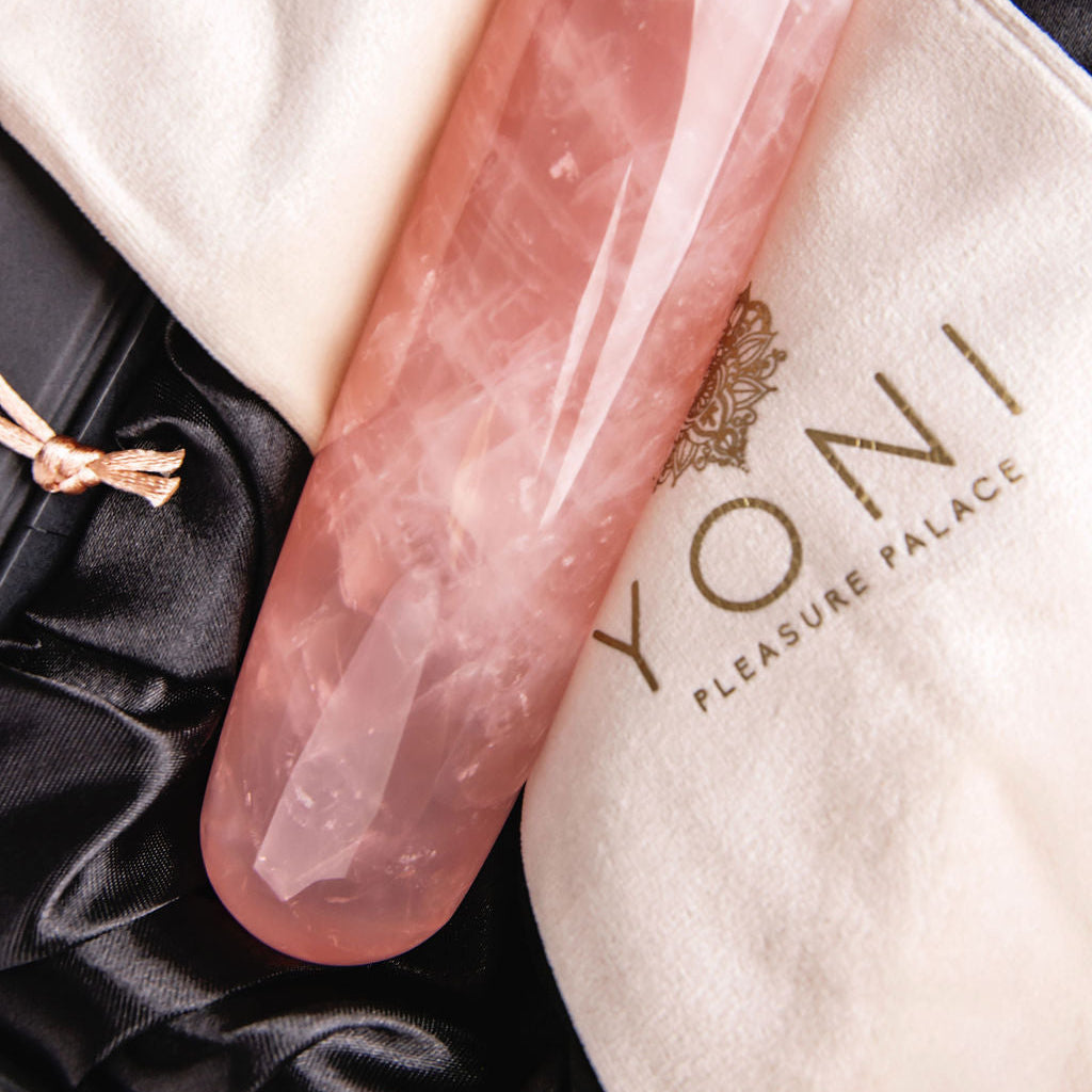 The Rosie 2.0 - Extra Large Rose Quartz Pleasure Wand