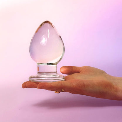 The Stretcher Glass Anal Plug
