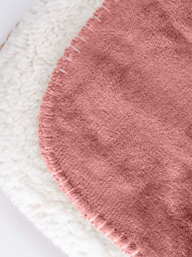 The Minky Waterproof Splash Blanket™- Dusty Rose