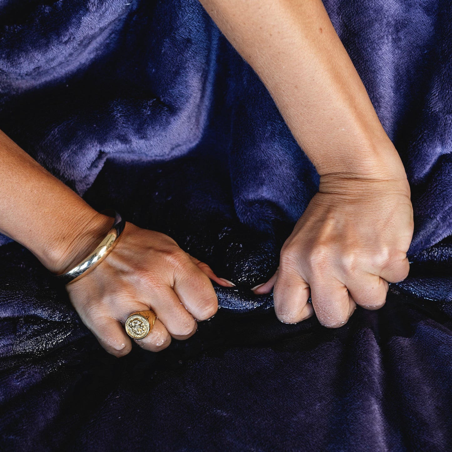 Waterproof Splash Blanket™ - Purple Smoke The OG