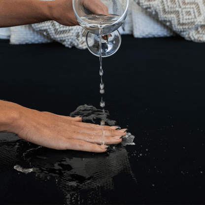 Waterproof Splash Blanket™️ - Black Fitted Sheet